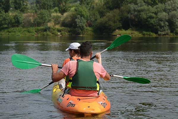 Kayak por el Miño